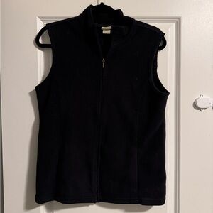 L.L. Bean size medium women’s microfleece vest